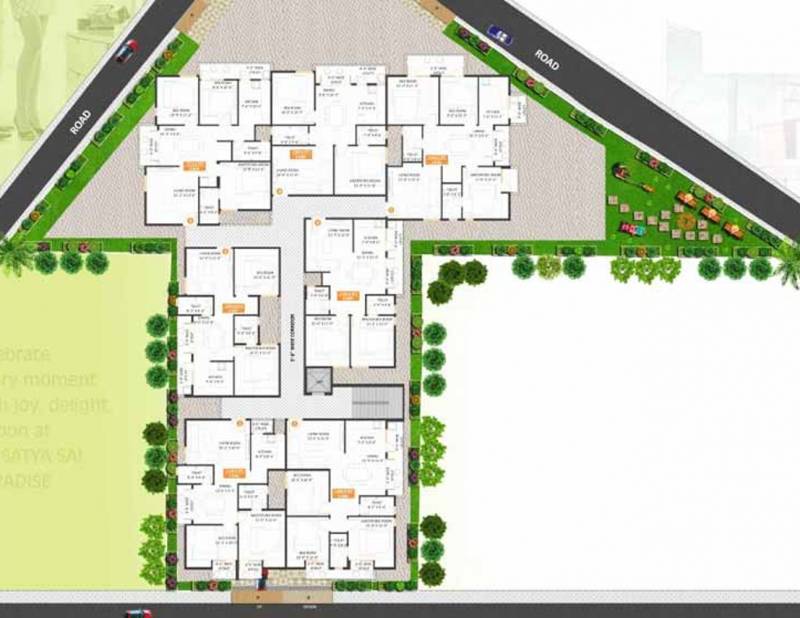  om-sri-satya-sai-paradise Images for Site Plan of Om Sai Developers Bangalore Om Sri Satya Sai Paradise