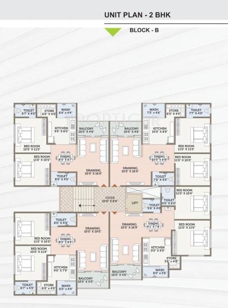  green-iris Block H Cluster Plan