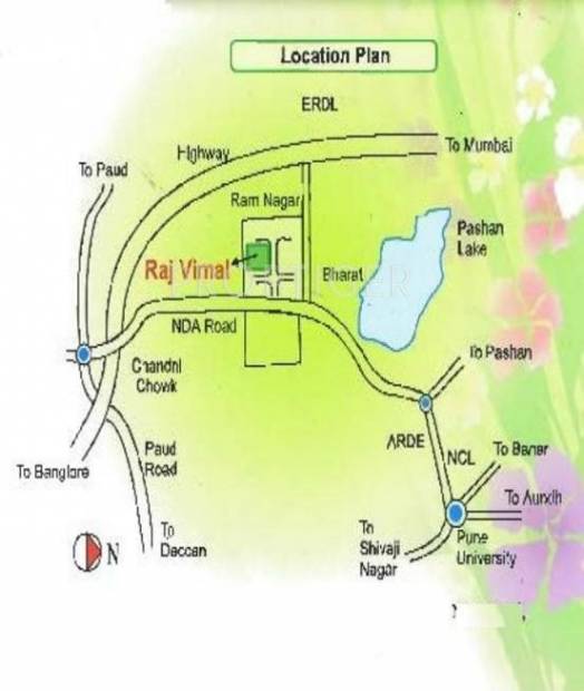 Images for Location Plan of RajHeramba Properties Vimal Terraces