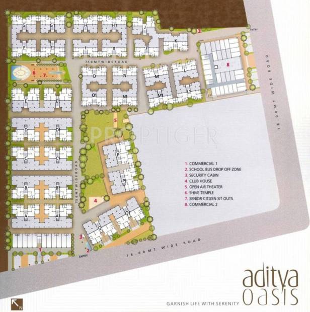  aditya-oasis Images for Site Plan of JP Aditya Oasis