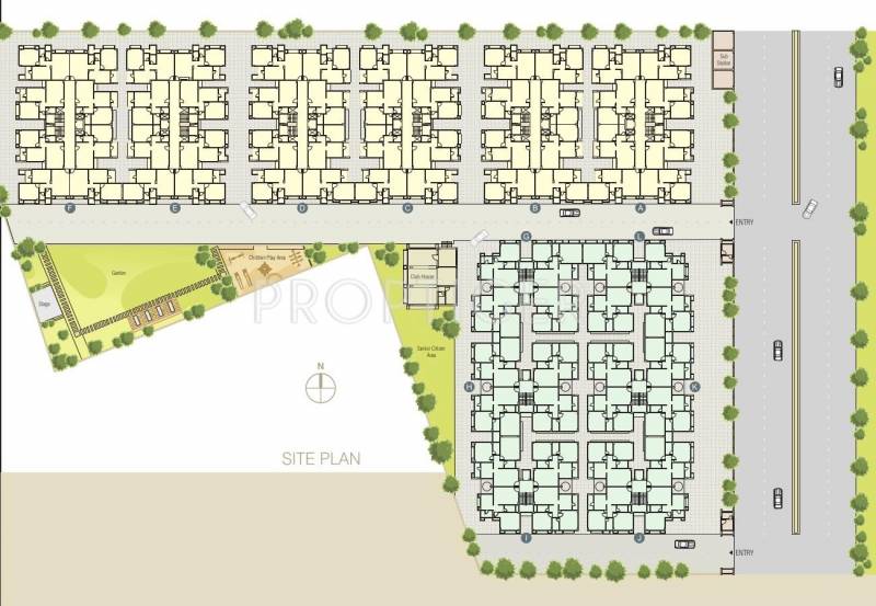 residency Images for Site Plan of KP Residency
