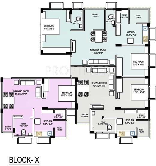  shraddha-pioneer Block H Cluster Plan