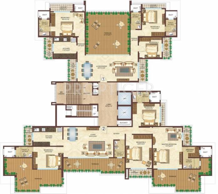 Images for Cluster Plan of Shree Krishna Vijayashree