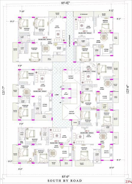 Images for Cluster Plan of Alisha Projects SLV Residency