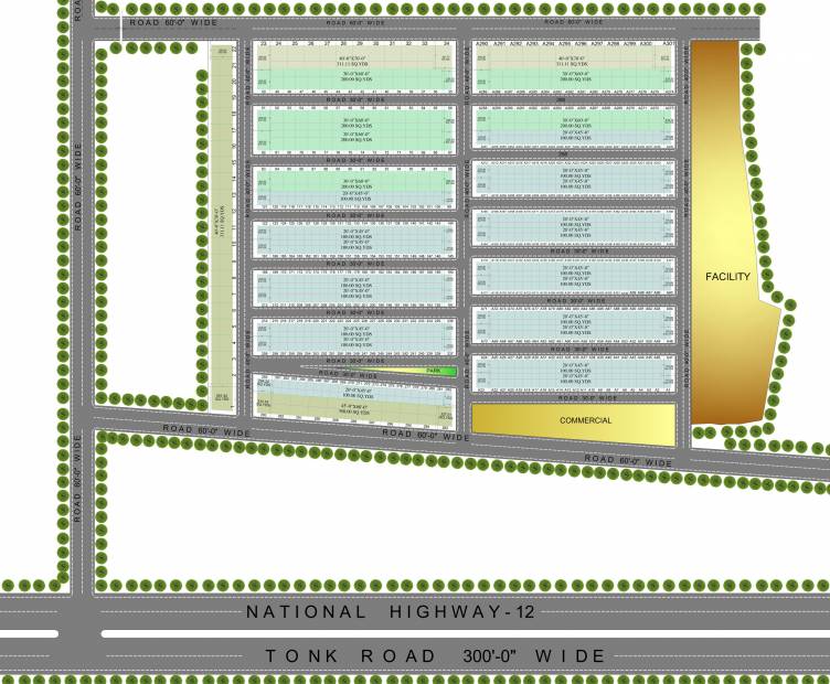 Images for Layout Plan of Unicare Unicare Residency Phase IV