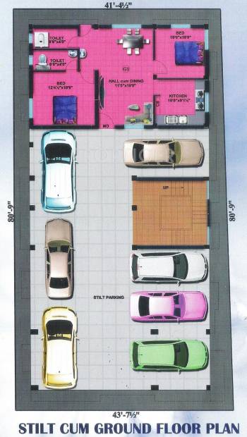 Images for Cluster Plan of Chennai Royal Nests