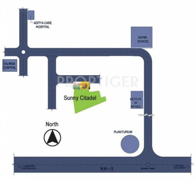 Images for Location Plan of Starlite Group Sunny Citadel