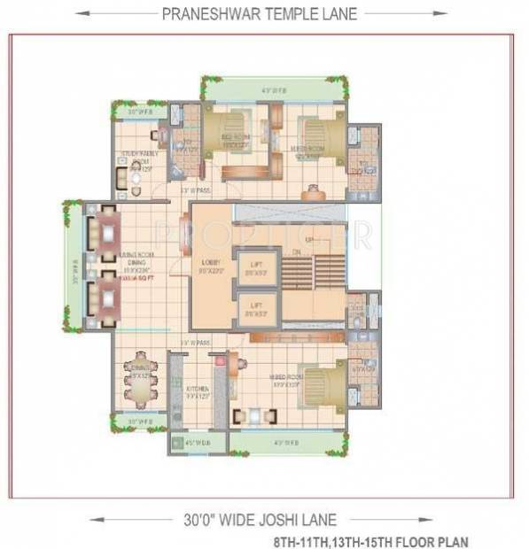 Images for Cluster Plan of Shreenath Krupa