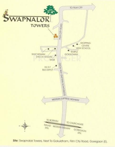  swapnalok-towers Images for Location Plan of Ashish Estates Swapnalok Towers