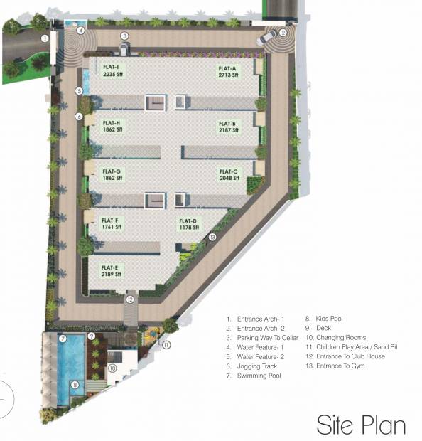  ravi-gayathri-heights Images for Site Plan of Jain Ravi Gayathri Heights