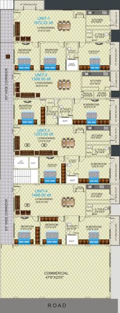 Images for Cluster Plan of MDVR RR Palace
