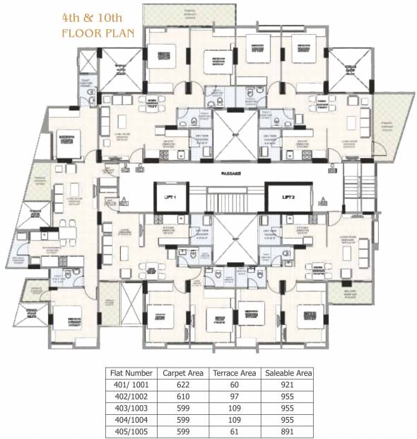 Images for Cluster Plan of Madhuban Ekunj Residency