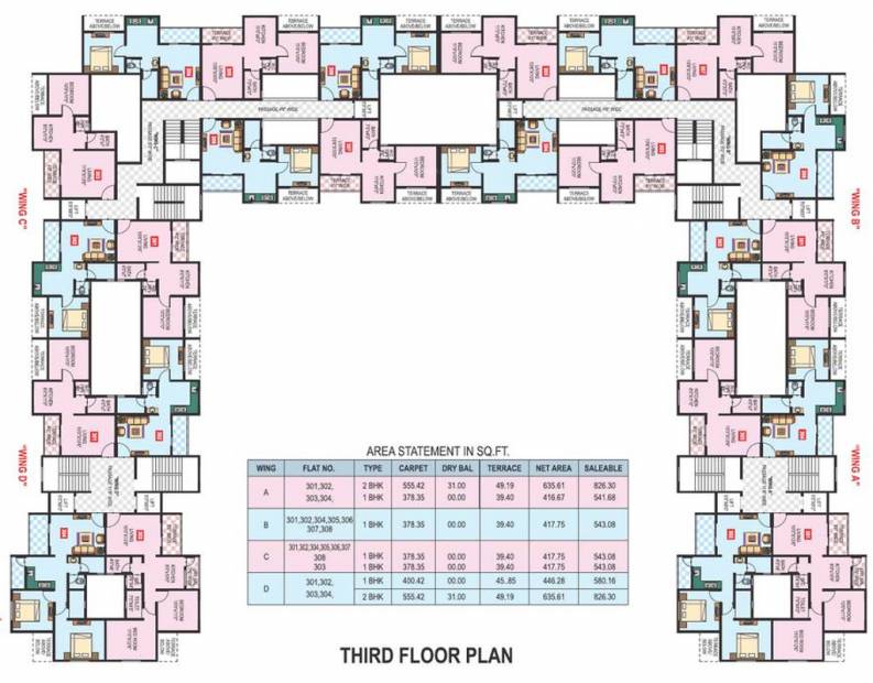 Images for Cluster Plan of Vaishnavi Vastu