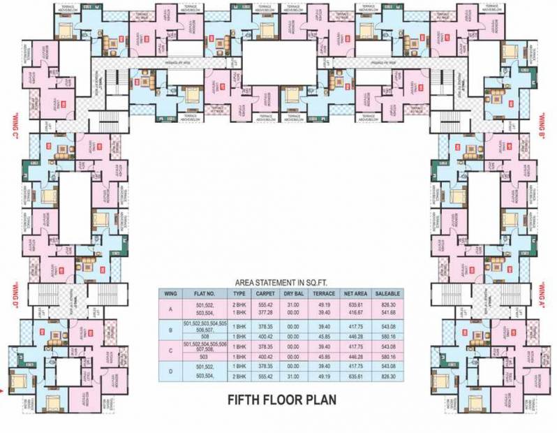 Images for Cluster Plan of Vaishnavi Vastu