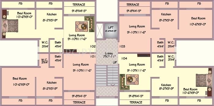 Images for Cluster Plan of Star Krishna Palace