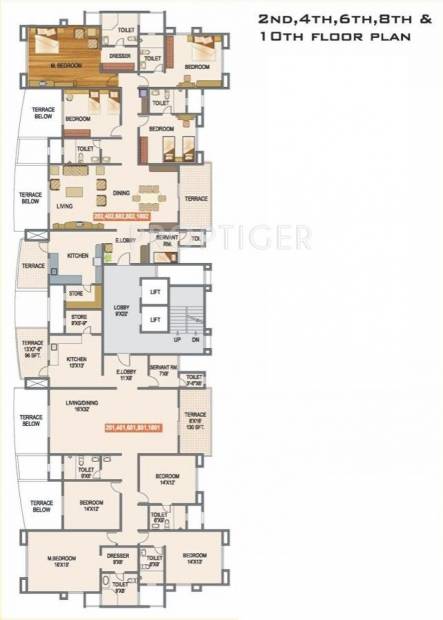 Images for Cluster Plan of Amar Builders Pune Ambience 2