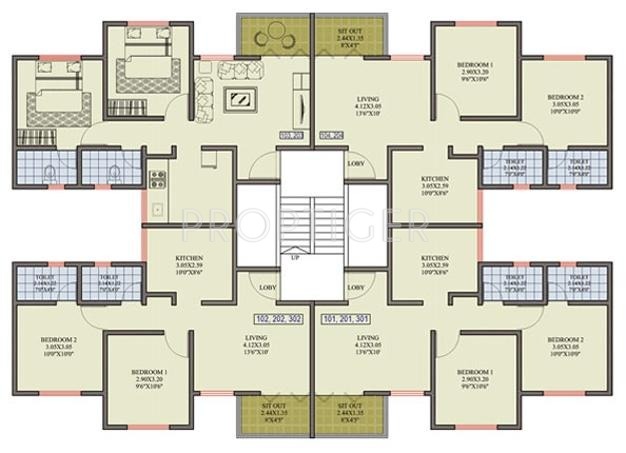 Images for Cluster Plan of Namrata Group Sakar