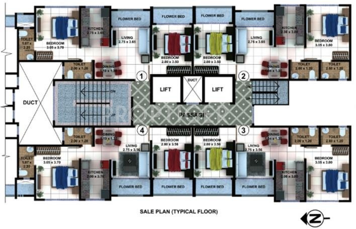 Images for Cluster Plan of Sumit Sumit Bhoomi Avenue