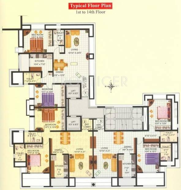 Images for Cluster Plan of Ashish Estates Triveni