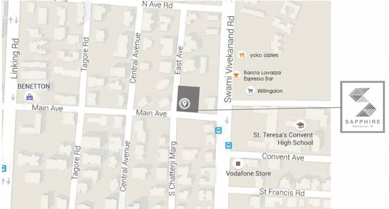 Images for Location Plan of S Raheja Sapphire