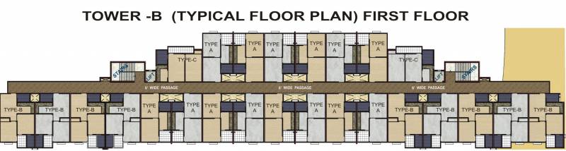 Images for Cluster Plan of Rama Group Delhi Krishna Heights Apartments