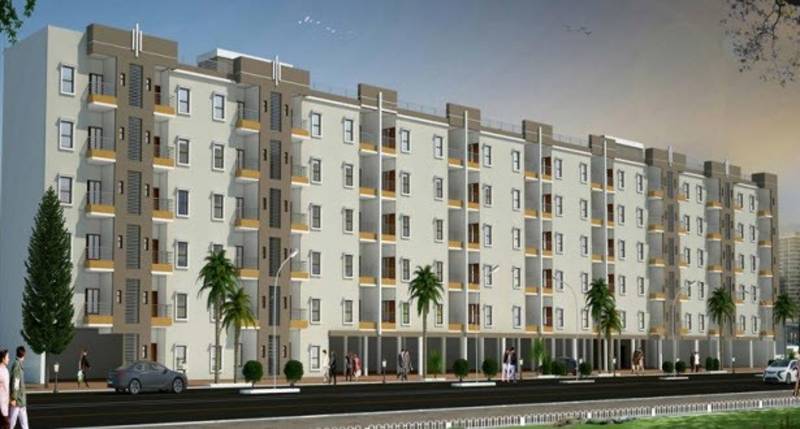 Images for Elevation of Rama Group Delhi Krishna Heights Apartments