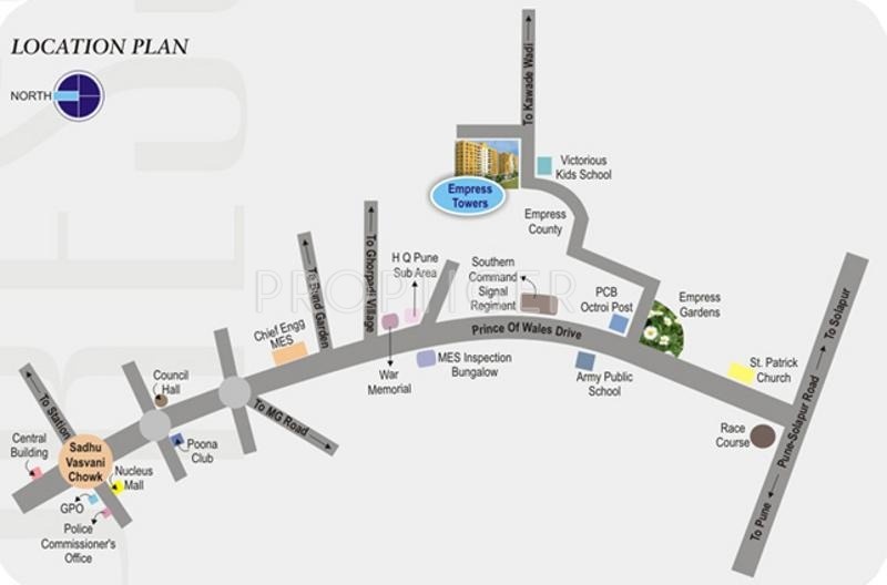 Images for Location Plan of Devi Empress Towers