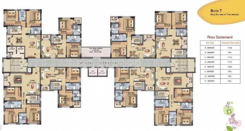 Images for Cluster Plan of Salarpuria Sattva Gardenia