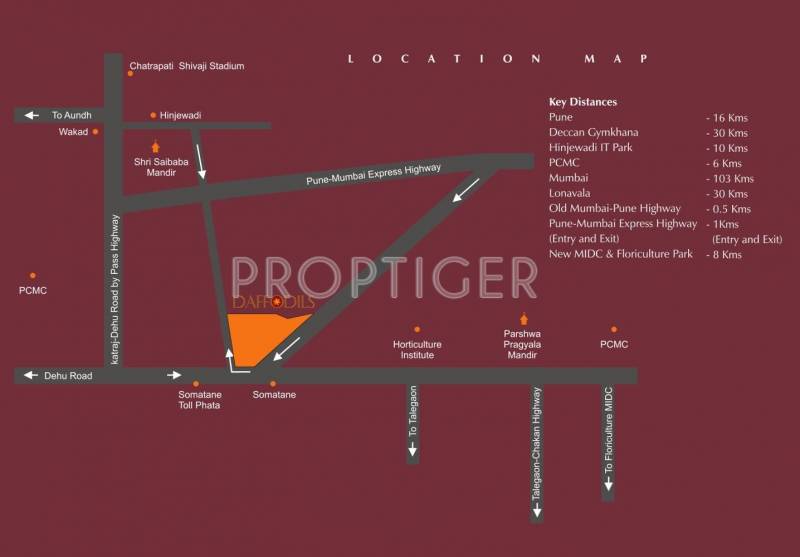Images for Location Plan of Vishhram Daffodils