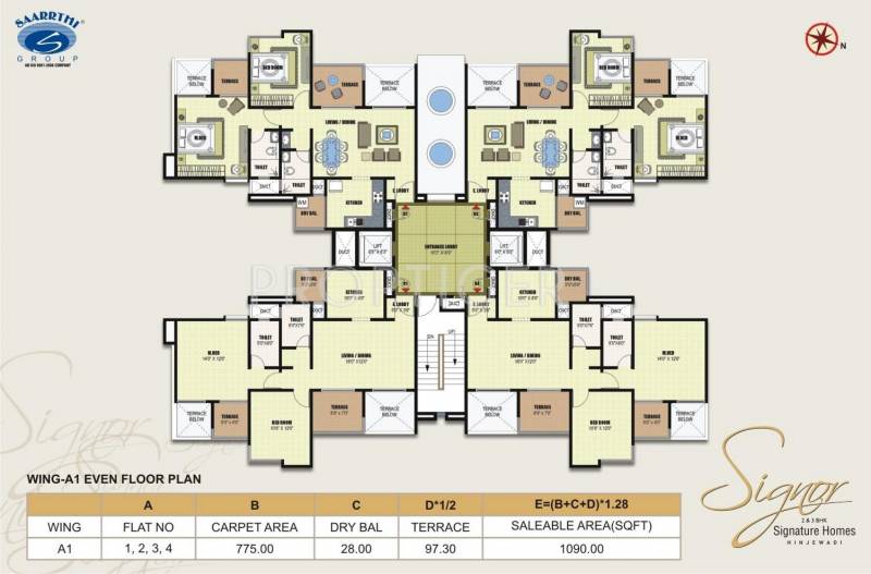 Images for Cluster Plan of Navjeevan Properties Signor