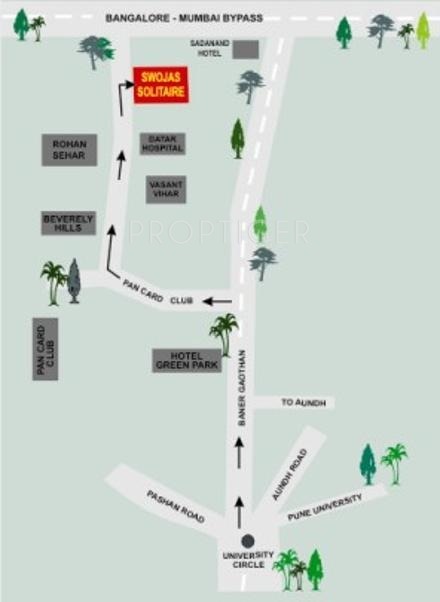 solitaire Images for Location Plan of Swojas Solitaire