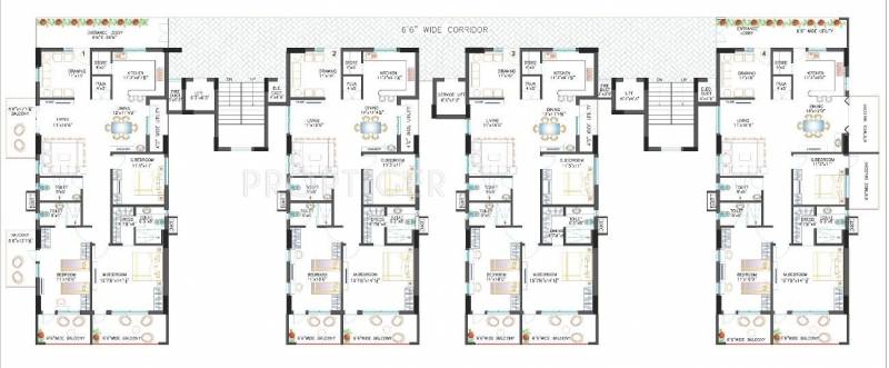 Images for Cluster Plan of Vishal Projects Vishals Srinivasakrupa