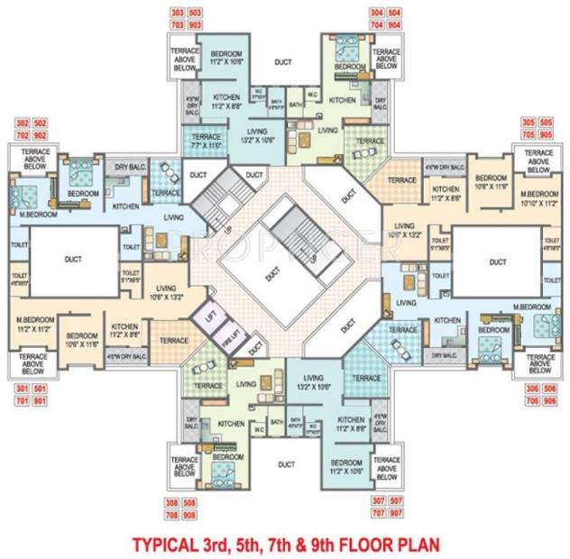 Images for Cluster Plan of Arun Sheth Balaji Paradise