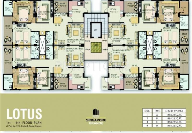 Images for Cluster Plan of Sarthak Singapore Grande
