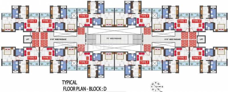 Images for Cluster Plan of Dada My World Apartment