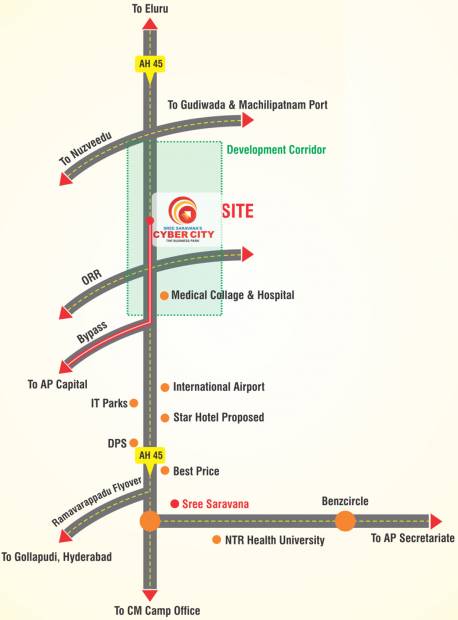 Images for Location Plan of Sree Saravana Cyber City