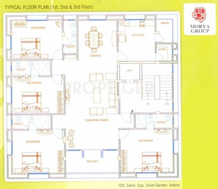 Images for Cluster Plan of Morya Saket