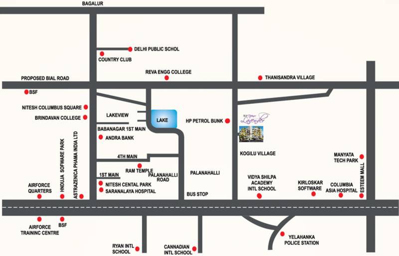  defence-lavender Images for Location Plan of Alisha Defence Lavender