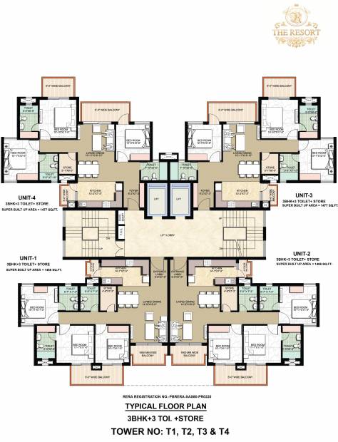 Images for Cluster Plan of Omaxe The Resort