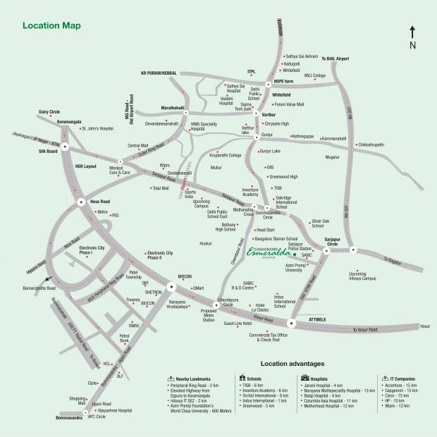 Images for Location Plan of Casagrand Esmeralda