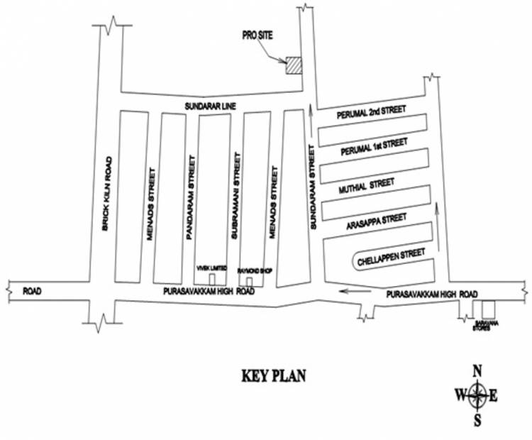 Images for Location Plan of SSB Srinivasan