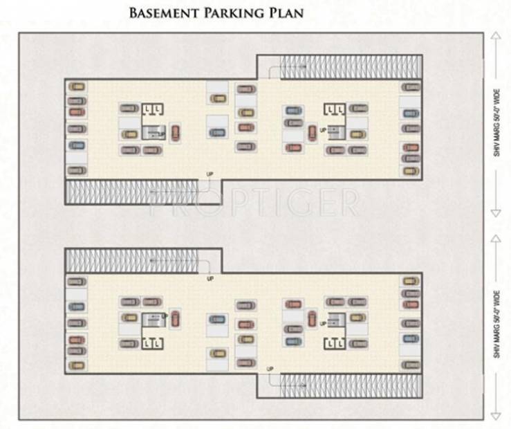 Images for Cluster Plan of GHP Indralok