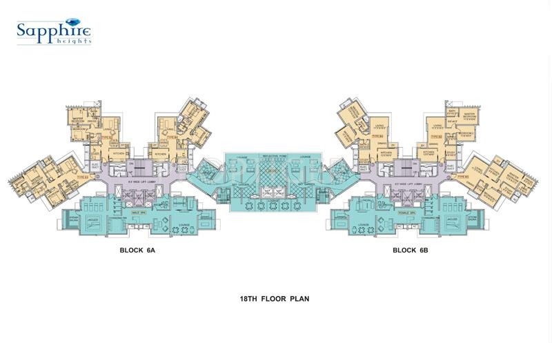  sapphire-heights Block-4 Cluster Plan