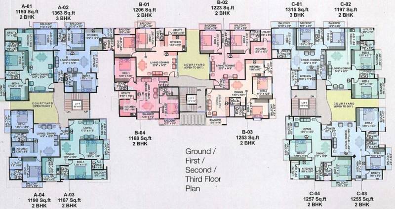  humming-bees Block A Cluster Plan