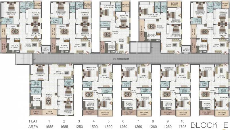  elite Images for Cluster Plan of Sri Maruthi Builders And Developers Elite