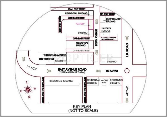 Images for Location Plan of Ramaniyam Real Estates Gatsby