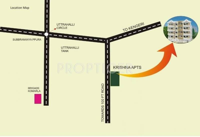 i1 Properties Krishna Location Plan