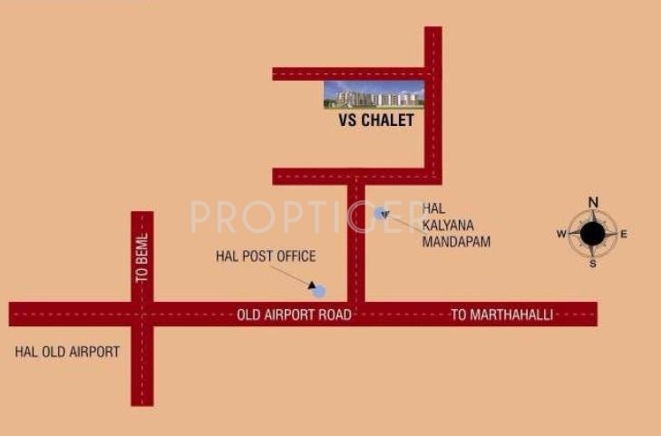 VSR Associates VS Chalet Location Plan