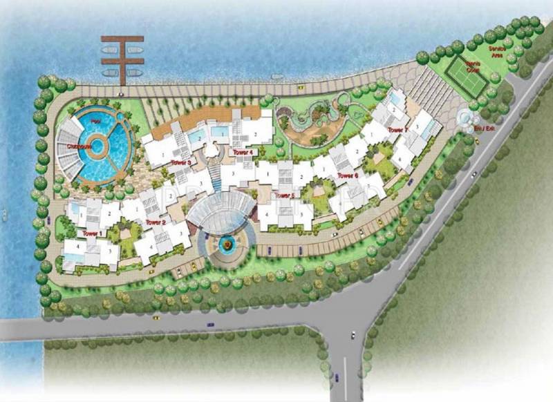 Images for Layout Plan of Prestige Neptunes Courtyard