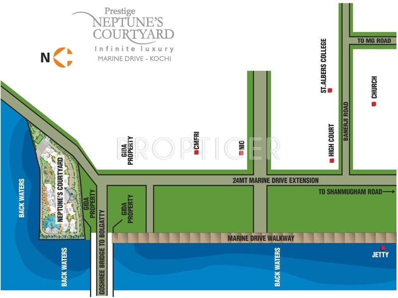 Images for Location Plan of Prestige Neptunes Courtyard